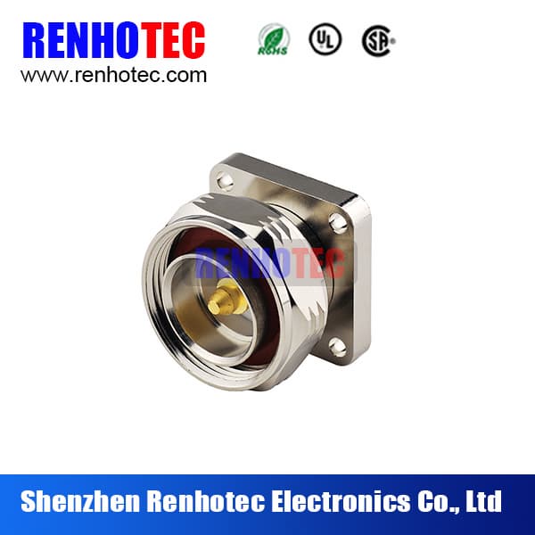 Factory Price hot 50 Ohm L29 Female Flange Mount Connector Din 7_16 Connector